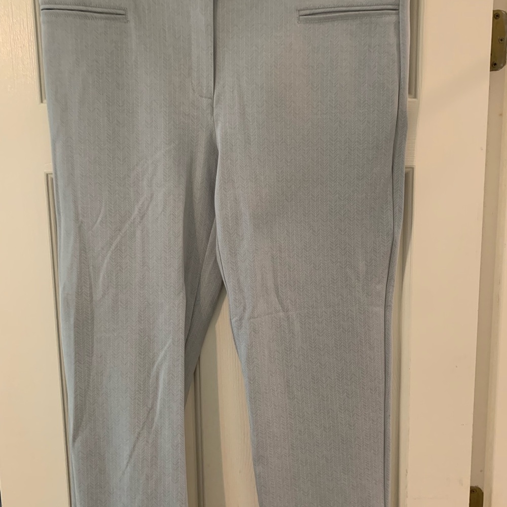 Betabrand Gray Herringbone Pants